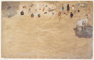 素描，阿拉伯人、动物和风景速写，1868 年 作者 弗雷德里克·埃德温·丘奇