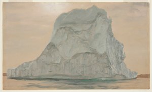 灰色冰山 作者 弗雷德里克·埃德温·丘奇