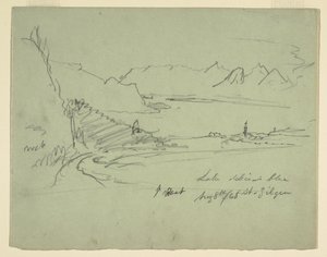 奥地利风景，1868年8月5日 作者 弗雷德里克·埃德温·丘奇