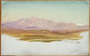 萨宾山，瓜纳罗山，1869年 作者 弗雷德里克·埃德温·丘奇