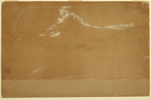 钦博拉索山，靠近厄瓜多尔的瓜诺霍和瓜兰达 作者 弗雷德里克·埃德温·丘奇