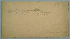 从厄瓜多尔奇洛看皮钦查山 作者 弗雷德里克·埃德温·丘奇