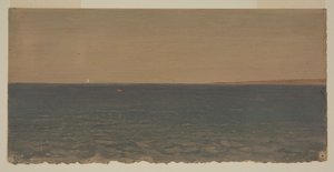 冰山海景 作者 弗雷德里克·埃德温·丘奇