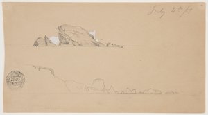 两座冰山 作者 弗雷德里克·埃德温·丘奇