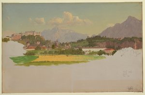 萨尔茨堡风景 作者 弗雷德里克·埃德温·丘奇