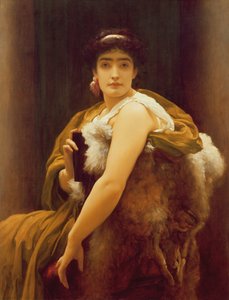 &39;Twixt Hope and Fear，c.1895 作者 弗雷德里克·莱顿