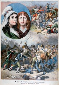 Felicite and Theophile de Fernig，法国女英雄，1792年，1894年