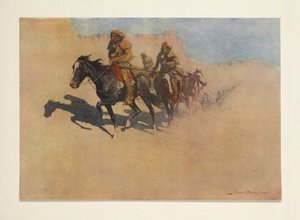 Jedediah Smith，来自Colliers Weekly，pub。 1906年 作者 弗雷德里克·雷明顿