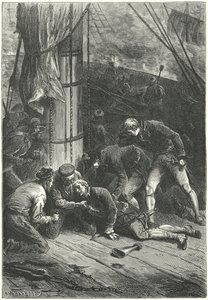 纳尔逊上将在特拉法尔加战役中的死亡 作者 弗雷德里克·西奥多（后）里克斯