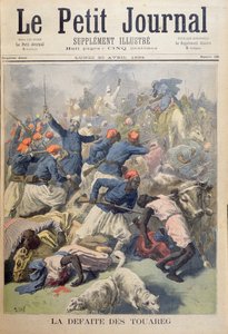 1894年4月30日，“Le Petit Journal”封面图阿雷格斯的失败 作者 Frederic Theodore Lix