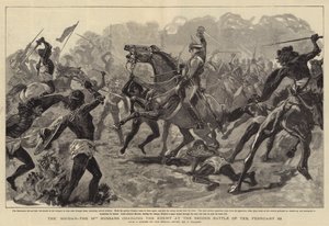 Soudan，19日Hu骑兵在Teb的第二次战役中收取敌人，2月29日