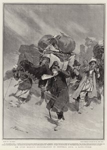 Sven Hedin博士在中亚的探索，沙尘暴 作者 弗雷德里克·德·哈嫩