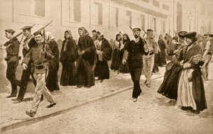 1910年葡萄牙革命时期的共和党保护下的修女 作者 弗雷德里克·德·哈嫩