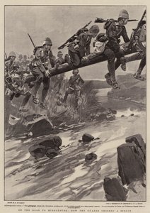 在前往米德尔堡的道路上，警卫如何越过一个Spruit 作者 Frederic de Haenen