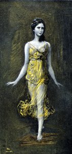 伊莎多拉-邓肯（1878 - 1927），作者：考尔巴克。1902年11月。