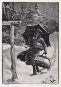 Dinner Time!!! (engraving) 作者 弗雷德里克（致）巴纳德