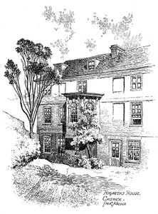Hogarths House，Chiswick，1912年 作者 弗雷德里克·阿科克（Frederick Adcock）