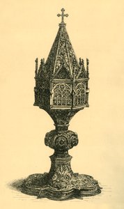 蒙斯特朗斯（Monstrance），约1450年，1881年。