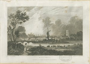 斯塔福德-西南风景：雕刻，nd [约1830年] (印刷品) 作者 弗雷德里克·卡尔弗特（Frederick Calvert）