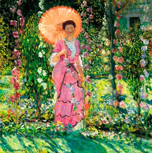 蜀葵c。 1912年 作者 弗雷德里克·卡尔·弗里泽克