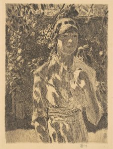海伦-伯克，1917年。