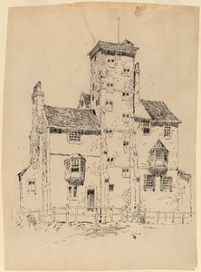 诺曼结构，1885年。 作者 弗雷德里克·柴尔德·哈萨姆