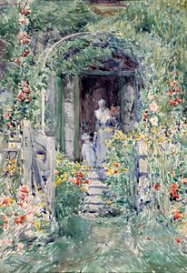 荣耀中的花园》，1892年。