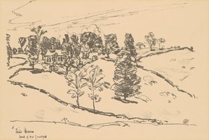 小学校舍》，诺德之乡，1918年。