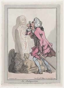 一个古董商，1789年10月23日。 作者 弗雷德里克·乔治·拜伦
