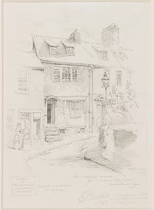 托马斯·贝威克（Thomas Bewick）的工作室，圣尼古拉斯教堂（铅笔）
