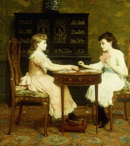 老女佣，1886年 作者 弗雷德里克·古德尔
