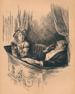 真正的欣赏，在剧院被窃听，1904年 作者 弗雷德里克·亨利·汤森