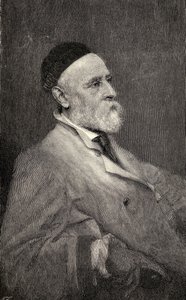 乔治·弗雷德里克·沃茨的肖像，由霍华德拍摄的T. Johnson拍摄于1883年5月至10月的“世纪画报月刊” 作者 弗雷德里克·霍利尔