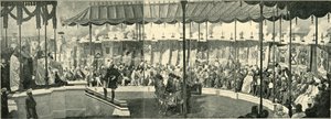 1877年和1901年在德里举行的帝国集会。