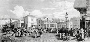 考文特花园市场，1832年