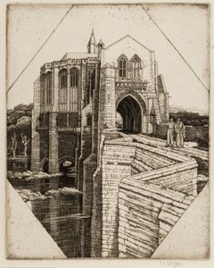 St Botolphs Bridge，1936-37 作者 弗雷德里克·兰瑟（Frederick Landseer）莫尔·格里格斯（Maur Griggs）