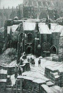 Almonry，Chipping Campden 1925（蚀刻版）。 作者 弗雷德里克·兰瑟（Frederick Landseer）莫尔·格里格斯（Maur Griggs）
