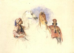 骑士的素描 作者 弗雷德里克·刘易斯