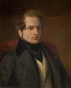 Samuel Rostill Lines的肖像，19世纪初。 作者 弗雷德里克·托马斯·莱恩斯