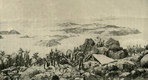 法国将军在科尔斯堡的显著位置，约1月15日"，1900年 作者 弗雷德里克·维利尔斯