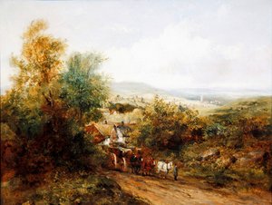 风景（布面油画）