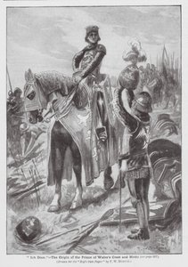 "Ich Dien"，威尔士亲王徽章和座右铭的由来（石印版） 作者 弗雷德里克·威廉（后）伯顿