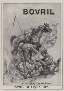 广告，Bovril（雕刻）。 作者 弗雷德里克·威廉·伯顿