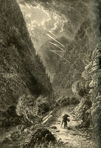 泰隆上方的沉沦之路》，1874年。  