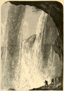 瀑布下，加拿大一侧》，1872年。  