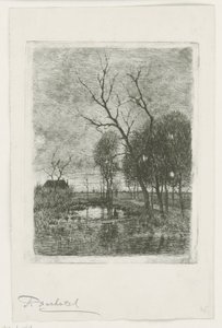 曙光 作者 Fredericus Jacobus van Rossum du Chattel（艺术家签名）