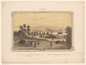 奥斯特比克景观
从桌山眺望 Oosterbeek 村庄（物上标题）
格尔德兰（实物上的系列名称）