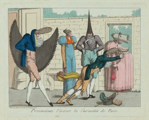 省议员参观巴黎古迹（Provinciaux visitant les curiosités de Paris）
