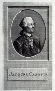 作者肖像雅克·卡佐特（Jacques Cazotte）1720-1792