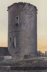 Alluyes，老城堡的土牢，Cote O. 作者 法国摄影师